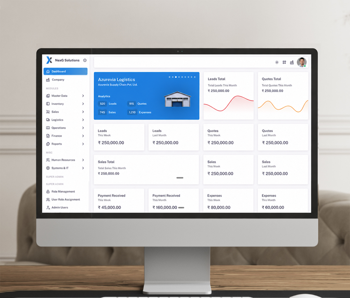 NexG CRM ERP Digital Ecosystem