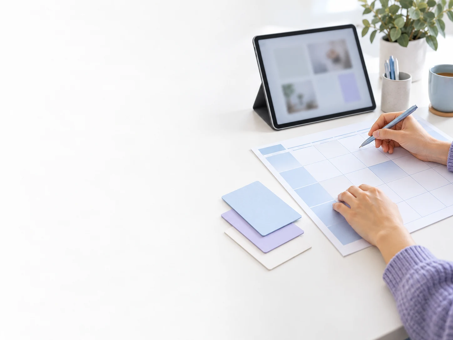 Illustrative marketing workspace supporting InBOL Healthcare’s report-based performance summary