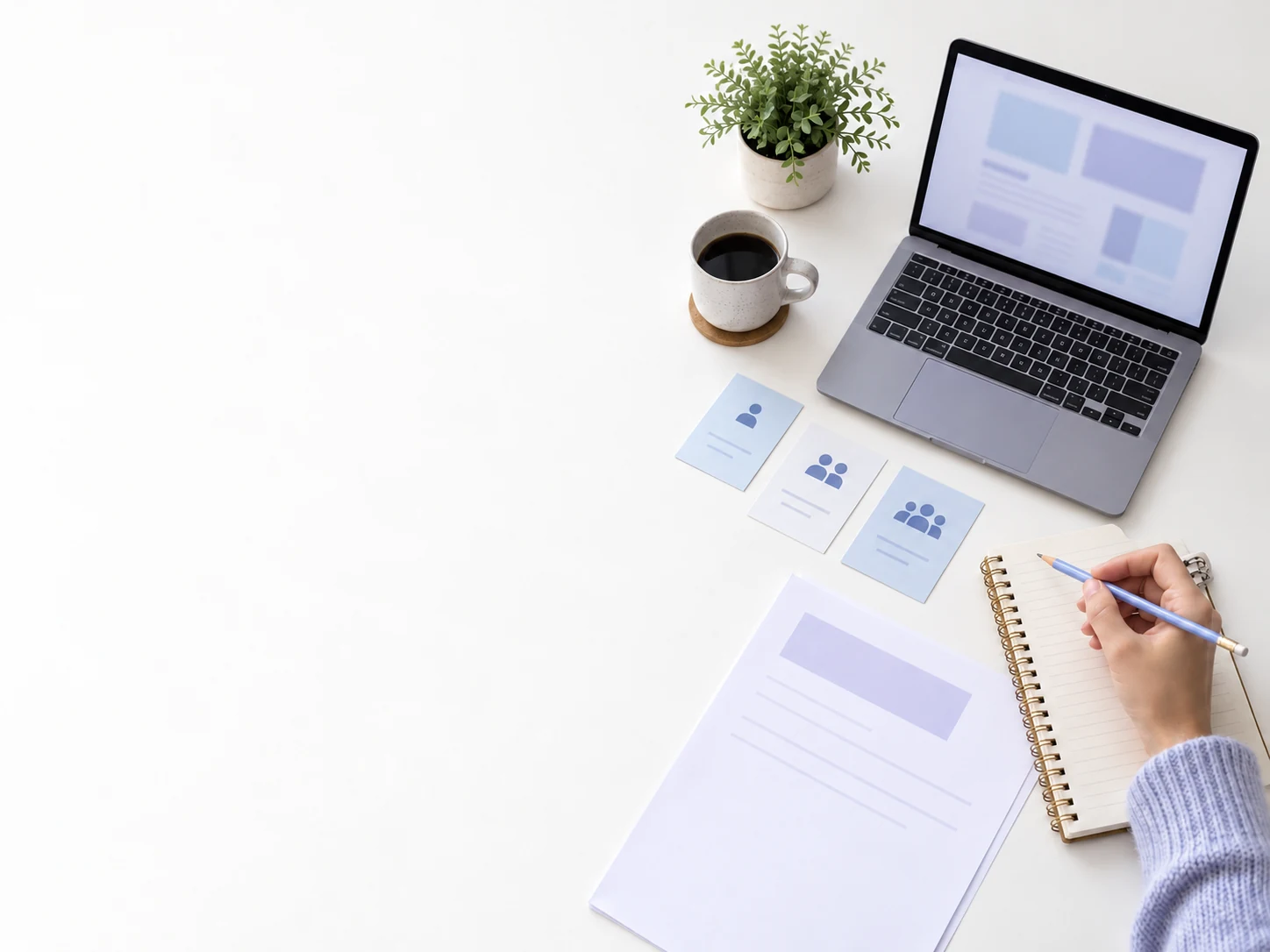 Illustrative marketing workspace supporting TutoNext’s report-based performance summary